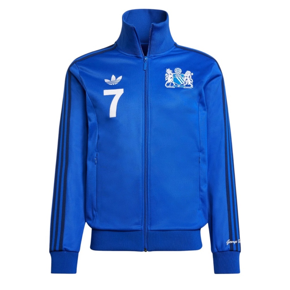 Adidas Manchester United George Best Beckenbauer Track Top Jacket NWT Sz XXL